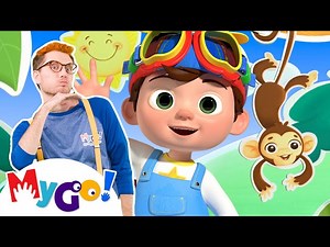 Animal Song!   MORE! | MyGo! Sign Language For Kids | CoComelon - Nursery Rhymes | ASL - Videos For Kids