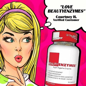 Our Super Digestive Enzymes are designed to help the body properly digest proteins, fats and carbohydrates resulting in better nutrient absorption and less digestive discomfort. ✅ Reduce gas, bloating, indigestion, and constipation following meals. ✅ Optimize the breakdown of fats, carbohydrates, and protein. ✅ Promote optimal nutrient absorption. ✅ Help your body process difficult-to-digest foods. ✅ Support colon health. BeautyEnzymes™ is designed for every active woman who’s serious about rapi