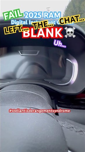 2025 RAM Dash Left the chat #ram #problems #mechanic #customerstates #truck #fail #uhhhh