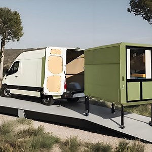 [Hot Item] Travel Camping Van Module Camping Box Sprinter Conversion RV Kit