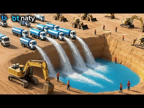 Inside the Israel's Insane Mega Projects: How Israel Built A Massive River!