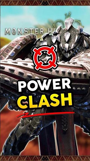POWER CLASH in Monster Hunter Wilds 💥 #MonsterHunter #Gaming