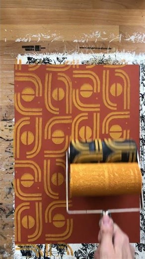 A sense of form and style instead of a pattern roller: Texture roller 0303 KRN