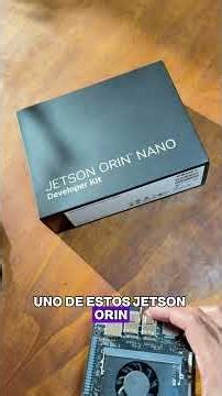 Jetson Orin Nano - Review & setup #jetsonnano #clawbot | El cerebro de mi robot IA