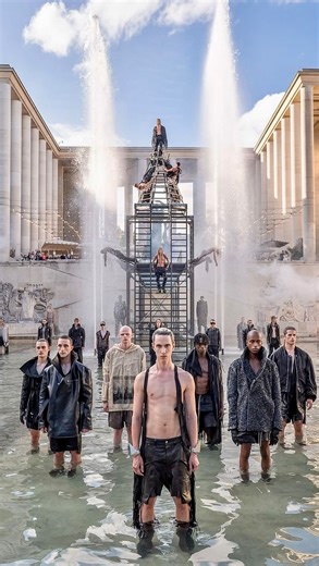 12 comments | Rick Owen’s brought a whole new meaning to “check out the drip” #rickowens #ss26 #parisfashionweek #avantegardefashion #checkoutthedrip #mensfashion | Femme Fatale | Facebook