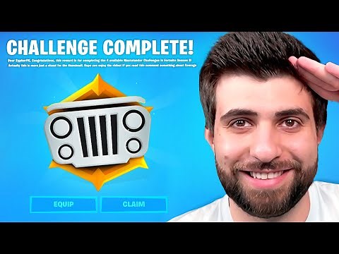 I Beat Fortnite Season 3's SECRET Challenge!