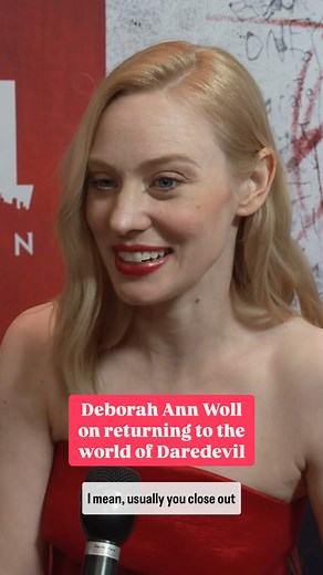 Deborah Ann Woll on returning to the world of #Daredevil: “That almost never happens” #DaredevilBornAgain | Deadline Hollywood