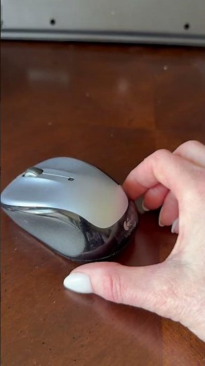 Logitech M317 Wireless Mouse, 2.4 GHz with USB Receiver