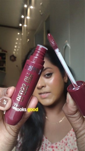 transferproof glossy lipstick at only ₹199?🤯❤️insight gloss up vinyl lip colour cocoa delight#shorts