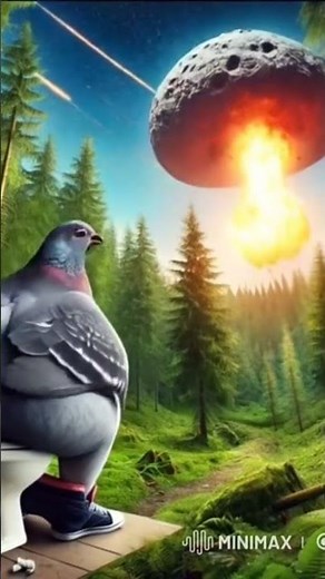AI pigeon meme #ai #memes #brainrot #skibiditoilet #sigma #rizz #tiktok