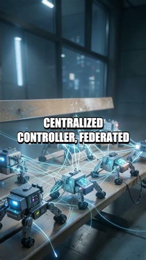 Choreography by Code Federated Learning in a Cooperative Robotic Fleet