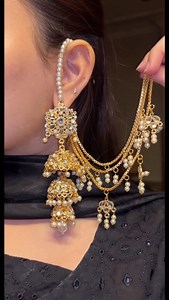 ✨ Royal Cascade Multi-Step Jhumki ✨ A statement of elegance — movement, grace & royalty in every shimmer 💫 Wear it with confidence, shine with heritage. ⸻ 💖 Free delivery all over Pakistan 🌍 Worldwide delivery available 📦 Refund/Exchange policy applies — you are allowed to open parcel before payment on prior request Shop now: www.madeforher.pk WhatsApp: 92 317 1280689 Instagram: @madeforher.pk #MadeForHer #PakistanJewelry #JhumkiLove #RoyalJewellery #LuxuryAccessories #SouthAsianFashion #Wed