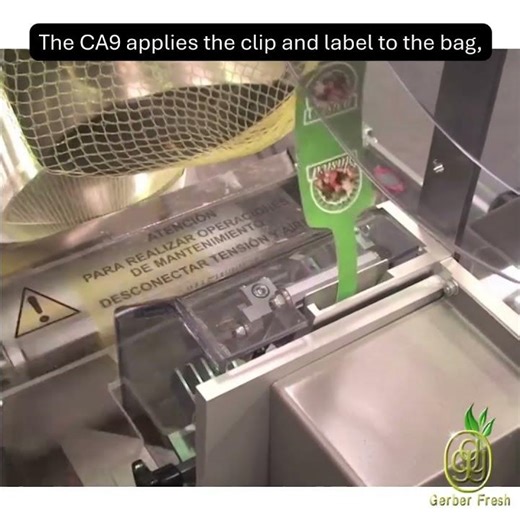 High-Speed Net Bagging Machine | Giro CA9 Onion & Potato Packhouse Bagger – Gerber Fresh SA