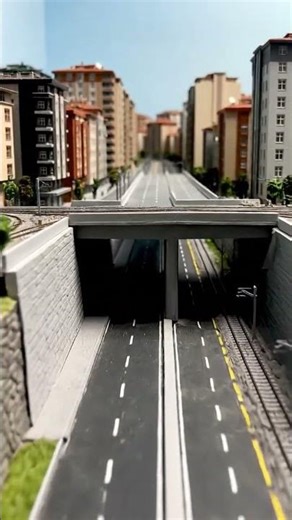 Miniature City Streetscape