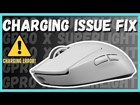 Logitech GPRO X Superlight Charging problem FIX.
