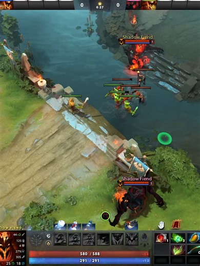 Parker's Epic Shadow Fiend Gameplay in Dota 2