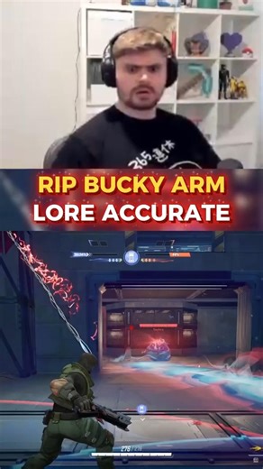 Magneto's Ult Absorbs Bucky's Arm (Lore Accurate) 😂 #marvelrivals #jay3 #necros #moxy #timthetatman