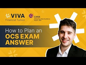 Planning your Answer in the CIMA OCS Exam