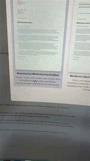 Motivationsschreiben-Vorlagen haben ein neues Design erhalten, und die Benutzerfreundlichkeit bei