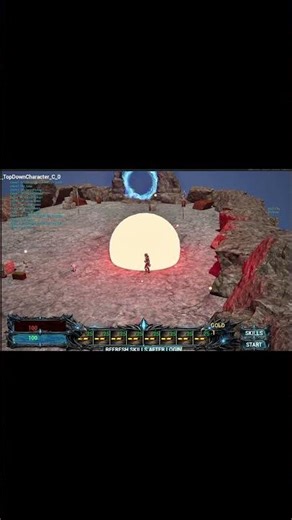 dbz like explosion or energy attack unreal engine