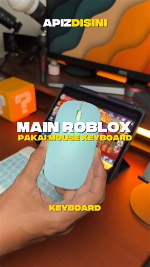 ApizDiSini on Instagram: "🛒 komen MAU nanti ku DM link nya 🛒 Link Produk: https://s.shopee.co.id/7AXm0TXxS8 Mouse keyboard wireless bluetooth ipad ios android tab pc laptop #keyboard #mouse #wireless #ViralDiShopeeVideo #RacunShopee"