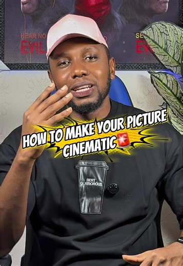 How to make your picture cinematic using TikTok!!! #techtok #ai #foryoupage #fyp #rozaytech