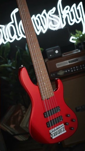 Sadowsky MetroExpress Modern 6-String Bass - Candy Apple Red SMX24MS6 31R OKU FR
