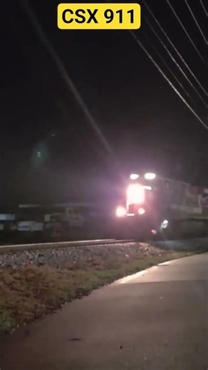 CSX 911 passing through Elberton, GA 3/8/26