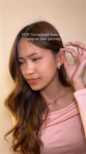 107K views · 544 reactions | And we say, not again please.  Here are a few reminders to avoid getting piercing bumps: 1. Not regularly cleaning your piercings 2. Changing your jewelry too often 3. Sleeping on it 4. Not downsizing Happy healing! Get pierced here: • Robinsons Starmills • Marquee Mall #stopandstyle #needlepiercing #earpiercing | Stop and Style | Facebook