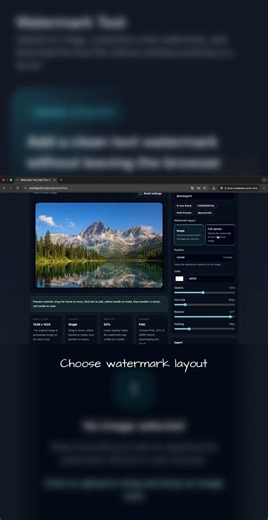Free Watermark Tool
