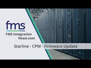 How to update Starline Critical Power Monitor firmware