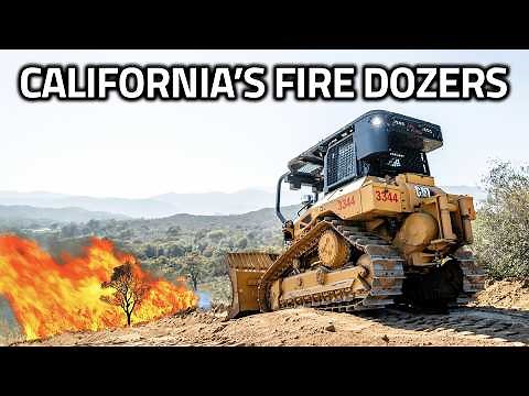 California’s Secret Firefighting Weapon—BULLDOZERS!