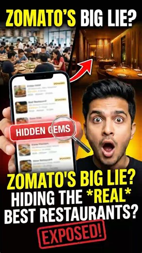 The REAL Sorting Logic Behind Swiggy/Zomato Listings #shorts