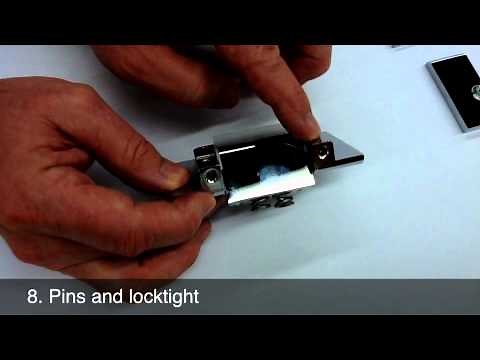 Evaluating a shower door hinge