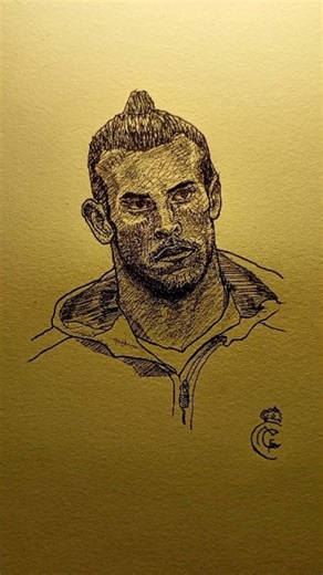 artupiii🎨🖌️ | gareth bale🔥 #drawing #ardrawing #sketch #football #garethbale | Instagram
