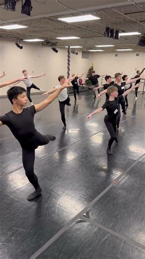 Building strong male dancers 💪 #ballet #dance #maledancer #boysdancetoo
