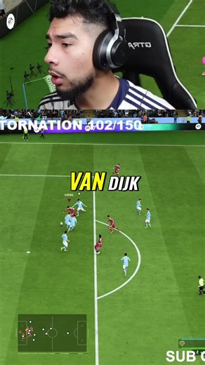FIFA feels! Van Dijk magic hypermotion volumetric mode = next-level goals. #FIFA #VanDijk #HyperMotion #Gamer #Streamer