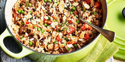 Fragrant and spiced lamb pilaf recipe
