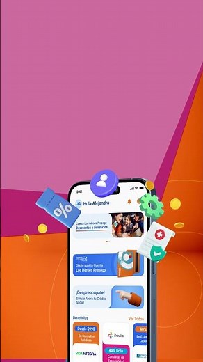 ¡Gestiona tus beneficios en un solo clic con la nueva App de Caja Los Héroes! #trabajador #reembolso