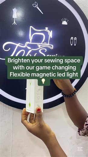 Flexible Magnetic LED Light for Sewing Machines