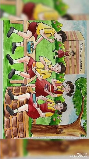 Elementary exam topic //Memory drawing