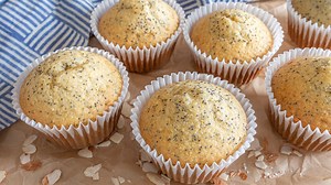 Copycat Costco Almond Poppy Seed Muffin Recipe - Mashed