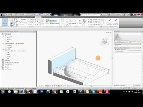 Sphère décomposée avec revit