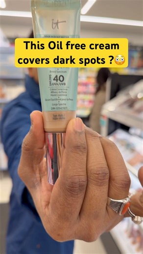 IT CC Cream gives full coverage and a perfect Natural Matte finish #skincare #matt #spf @itcosmetics