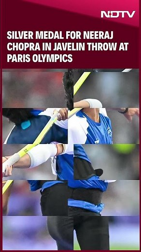 Neeraj Chopra Wins Silver In Javelin Throw, Pakistan's Arshad Nadeem Takes Gold | Olympics 2024
