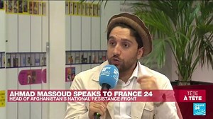 4.8K views · 181 reactions |  #Afghanistan - The international community "should not recognise" the #Taliban, warned the son of slain Afghan resistance hero Ahmad Shah #Massoud. Watch the full interview of Ahmad Massoud, who heads the National Resistance Front of Afghanistan's on #TêteÀTête ➡️ https://f24.my/9r6f.f | FRANCE 24 English | Facebook