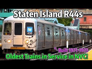 ⁴ᴷ⁶⁰ The MTA's Oldest In-Service Rolling Stock - the Staten Island R44s