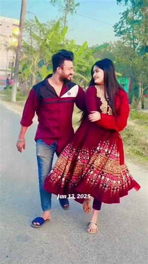 Nirob Nadiya Live Video on January 13, 2025