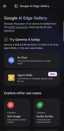 Gemma 4 can run on phones without an internet connection! 🤯It can perform local agentic tasks, such as logging and analyzing trends. When connected, it can also make API calls.Want to try it yourself? Get the Google AI Edge App on iOS or Android. (🔊 Sound on for the demo!)