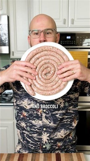 Italian Ring Sausage (Chevalatta/cervelatta) #italianfood #familytradition #grilling